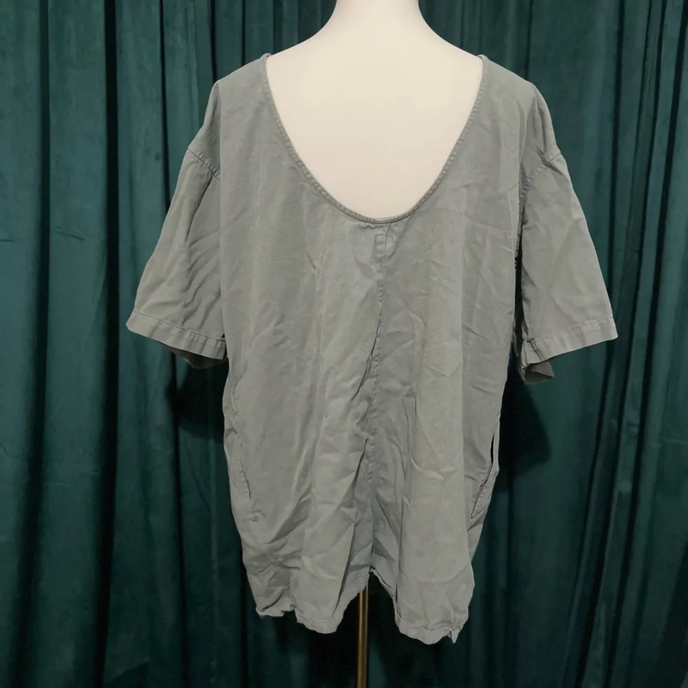 Free People Gray Romper
